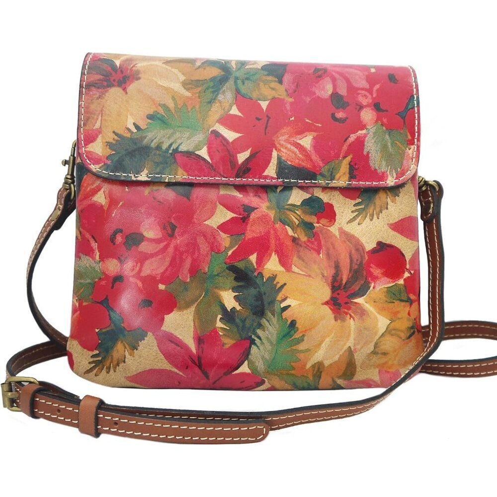 Leather Crossbody Bag Womens Multicolour Compact Stylish Durable